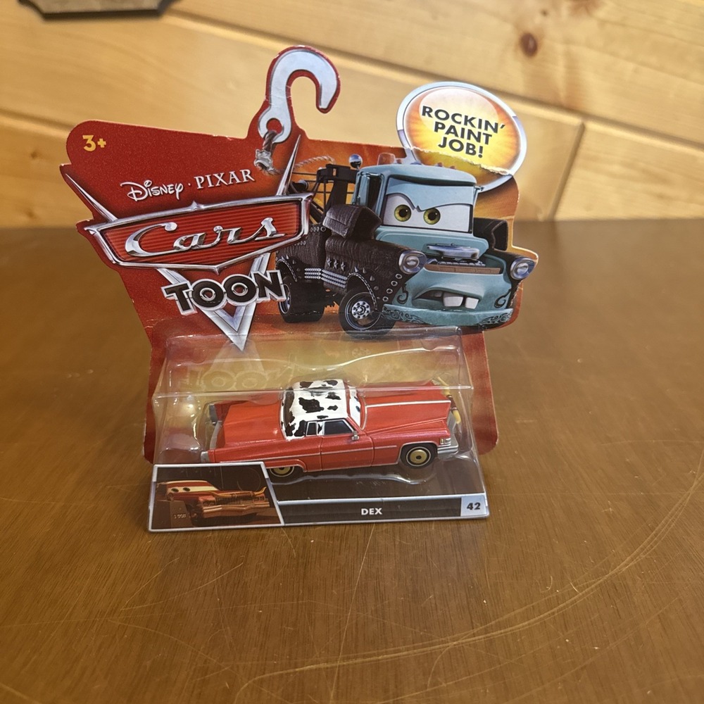 Disney Pixar Cars Toon Dex #42 Heavy Metal Mater New 2010